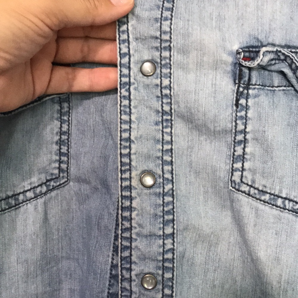 Denim button down - Picture 4 of 6